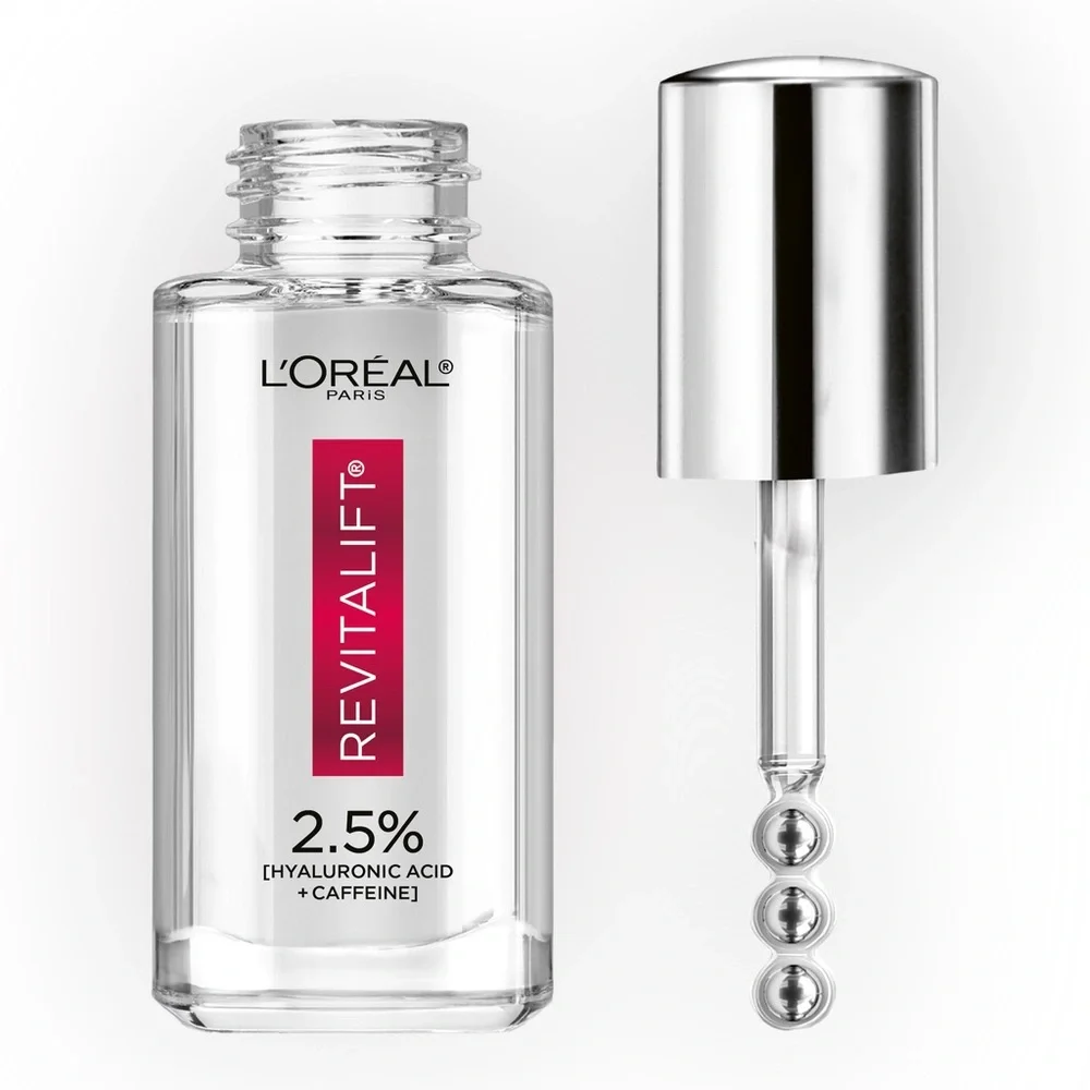 L'Oreal Revitalift Blue & Silver Serum Duo fine lines, wrinkles & dark circles